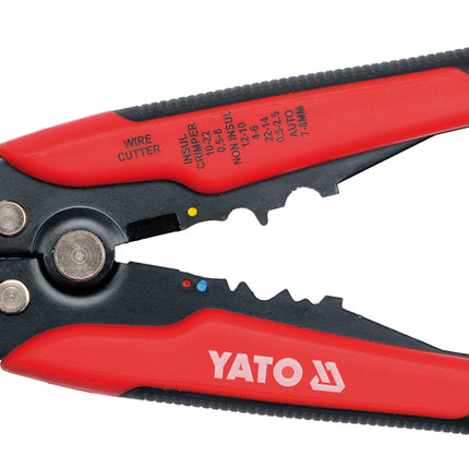 Universal Wire Stripper & Ratchet Crimping Pliers 205mm