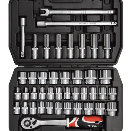 Socket set 1/2" 46 pcs