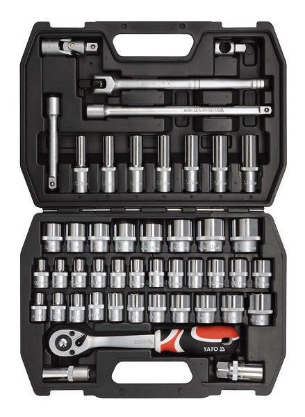 Socket set 1/2" 46 pcs