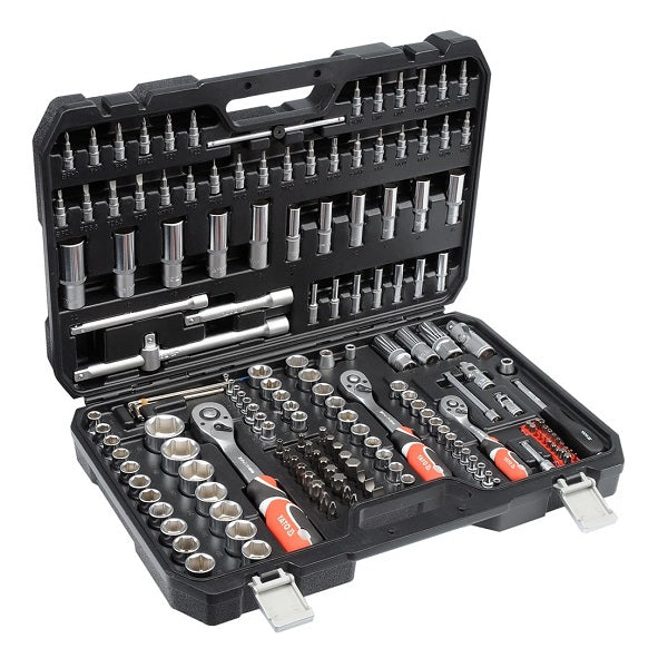 Socket Set Mix Drive, 173 Pieces