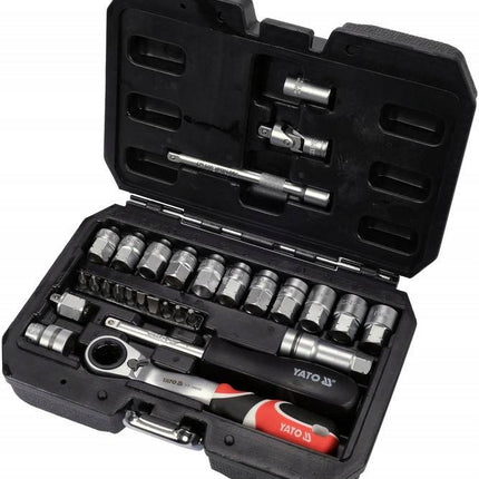 YT - 38650YatoYato Go Through Spline Socket Set 29PCS | YT - 38650