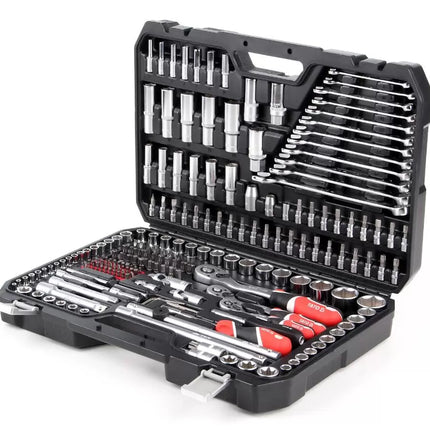Yato SOCKET SET 1/4", 3/8" & 1/2" 216PCS | YT-38841