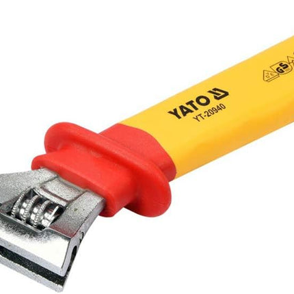 Yato Insulated Adjustable Wrench YT-20940 8"