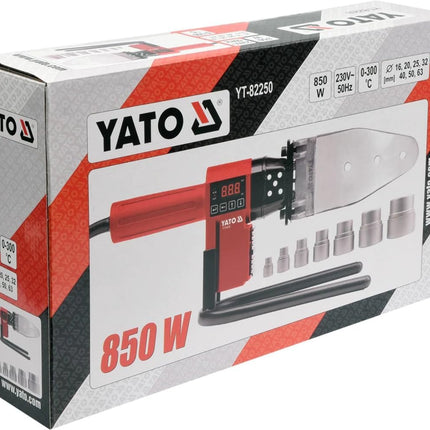 Yato YT-82250 Pvc Plastic Pipe Welder 850w- digital screen
