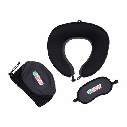 TASN 101Toolmart GiftsZABARI - SANTHOME Travel Set (Pillow and Eyemask in Pouch)